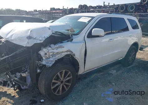 2015 Dodge Durango Limited z USA, uszkodzony, nr VIN 1C4RDHDG5FC883652